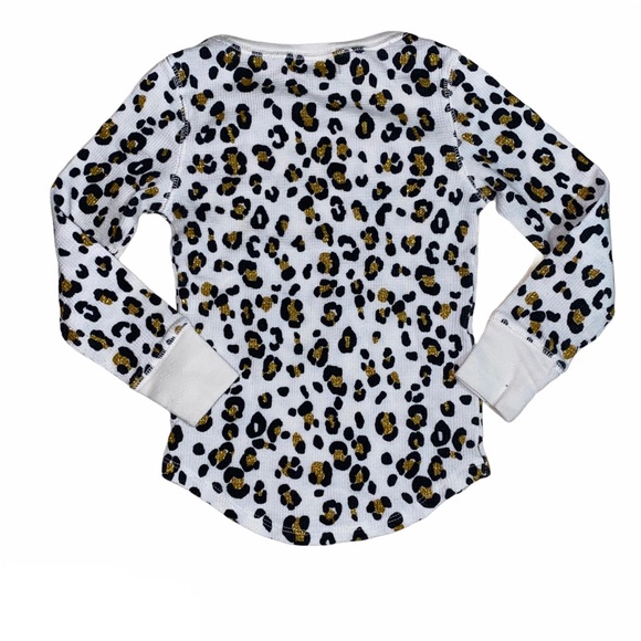 Old Navy Leopard Thermal Top - Picture 2 of 7